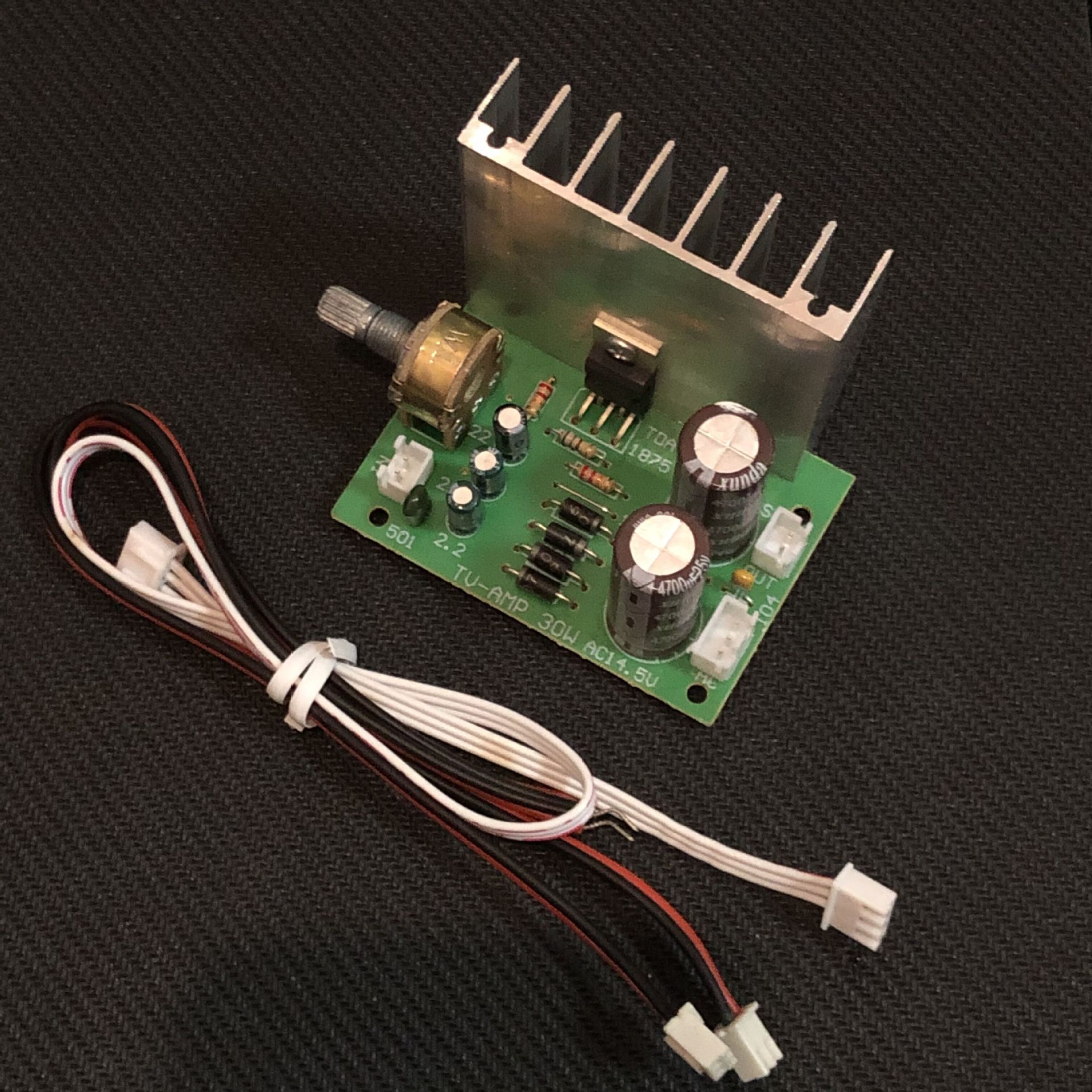 amp-1875 迷你功放板 30w 单声道 学生diy小功放