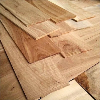 厂家定制老榆木饰面板 实木贴面护墙板 仿古吧台 背景护墙桌面板