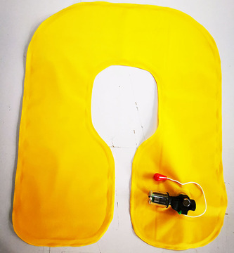 救生气囊,救生衣,自动充气气囊,遇水自动充气气囊