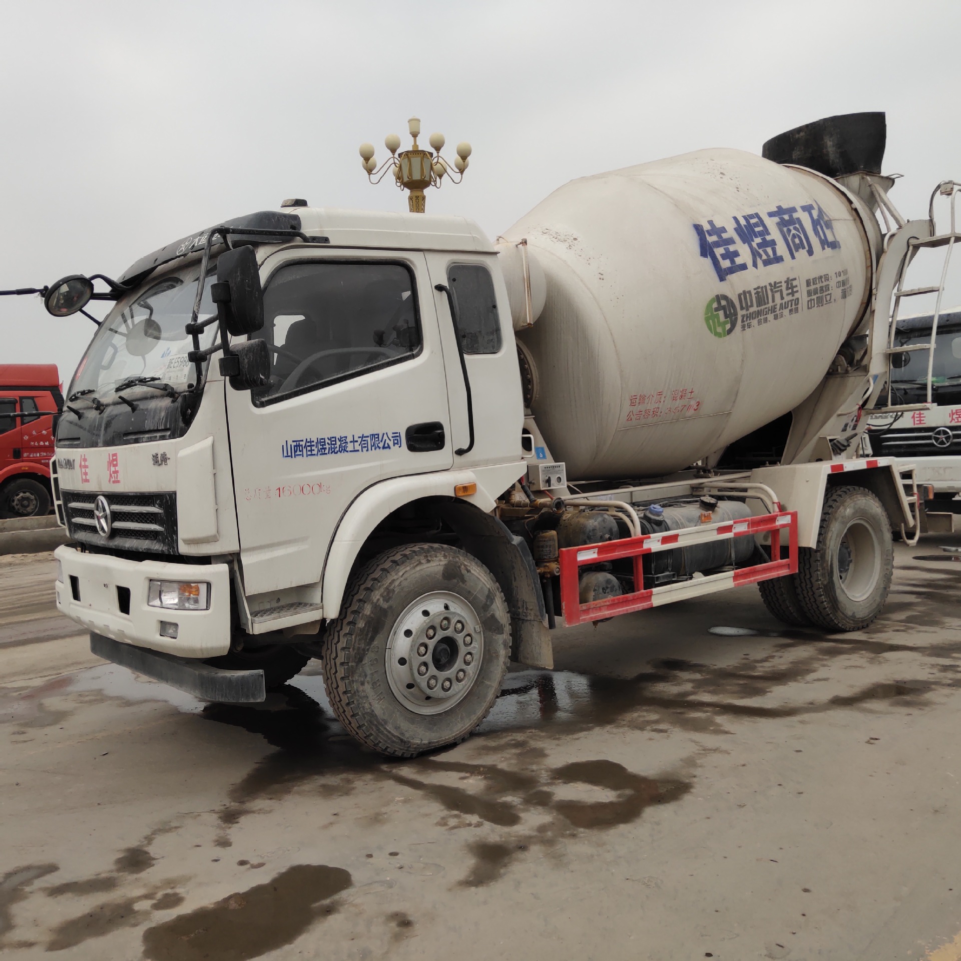 江西二手6方混泥土搅拌车二手混凝土搅拌罐车手续全 可分期-报价