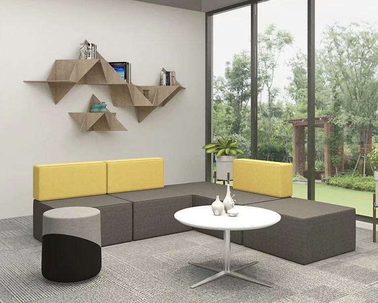 图书馆沙发等候区沙发异形沙发办公沙发售楼部沙发会客区沙发