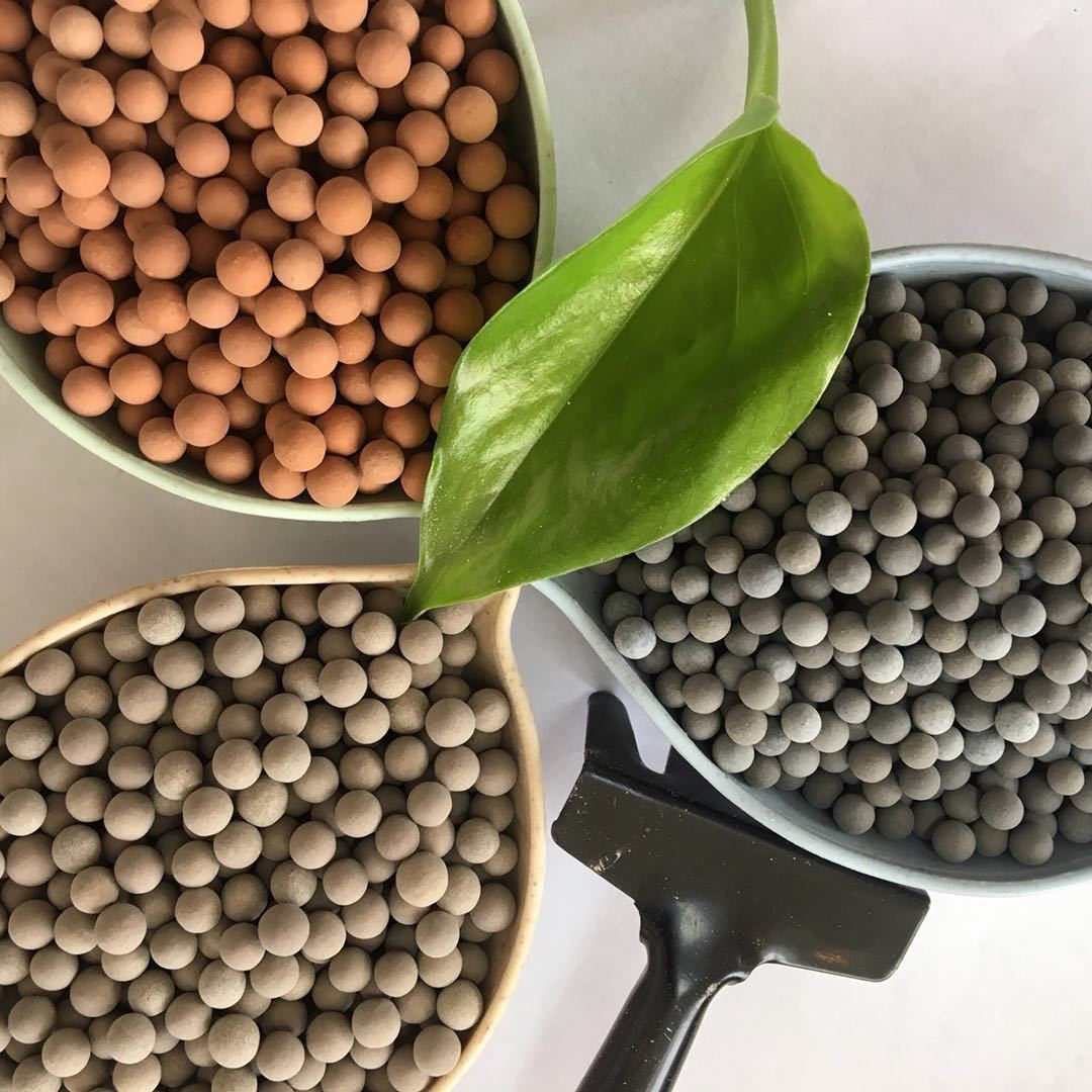 厂家批发陶碳球土陶粒彩色陶粒无土栽培隔水保气适合水培花卉