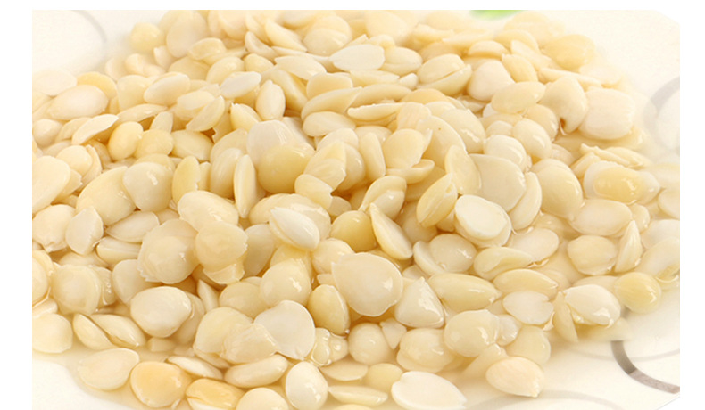 五香山杏仁片去皮盐水鲜杏仁无壳坚果凉拌菜袋装软罐头腌制杏仁片