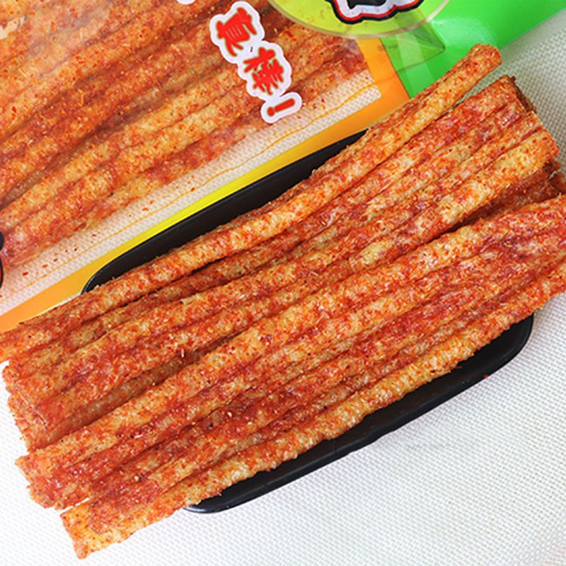 批发向东双胞胎168g麻辣辣条休闲食品 零食混批采购