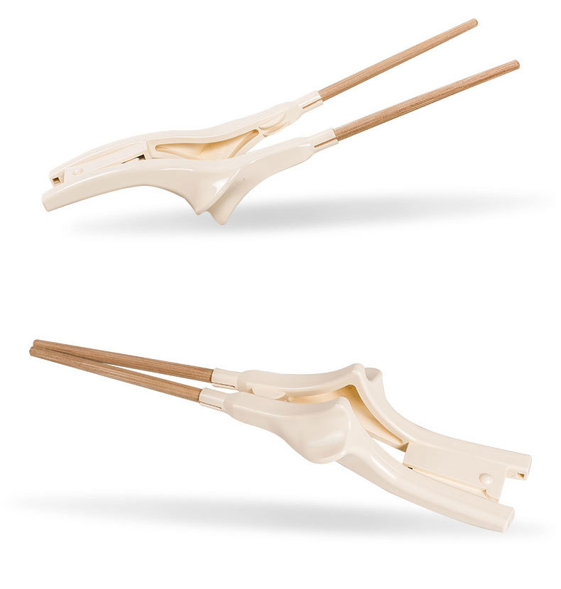 老人辅助餐具中风偏瘫专用手防抖吃饭手部不便康复助食筷子批发