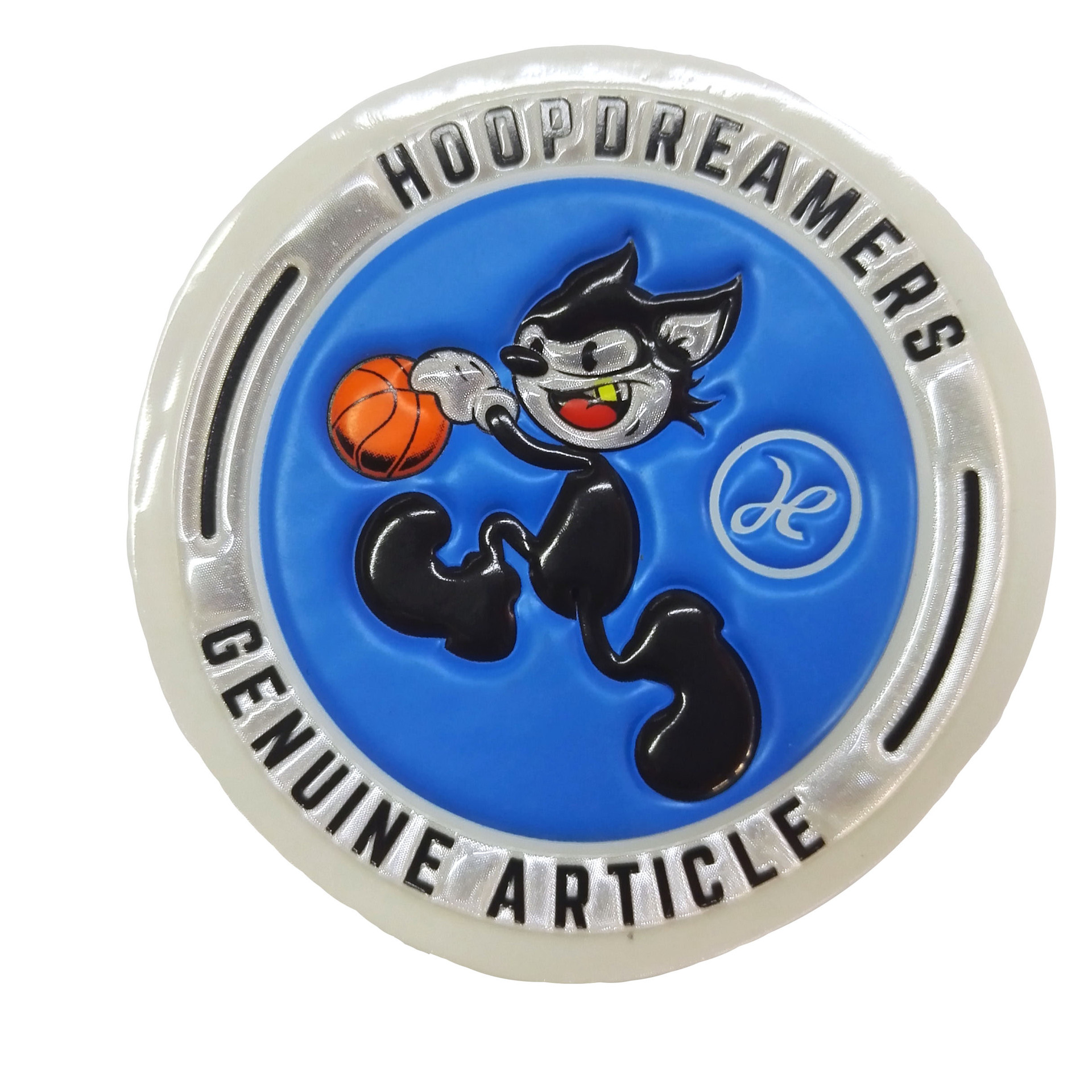 专业定制ptu高周波电压标立体logo丝印转烫pvc反光章