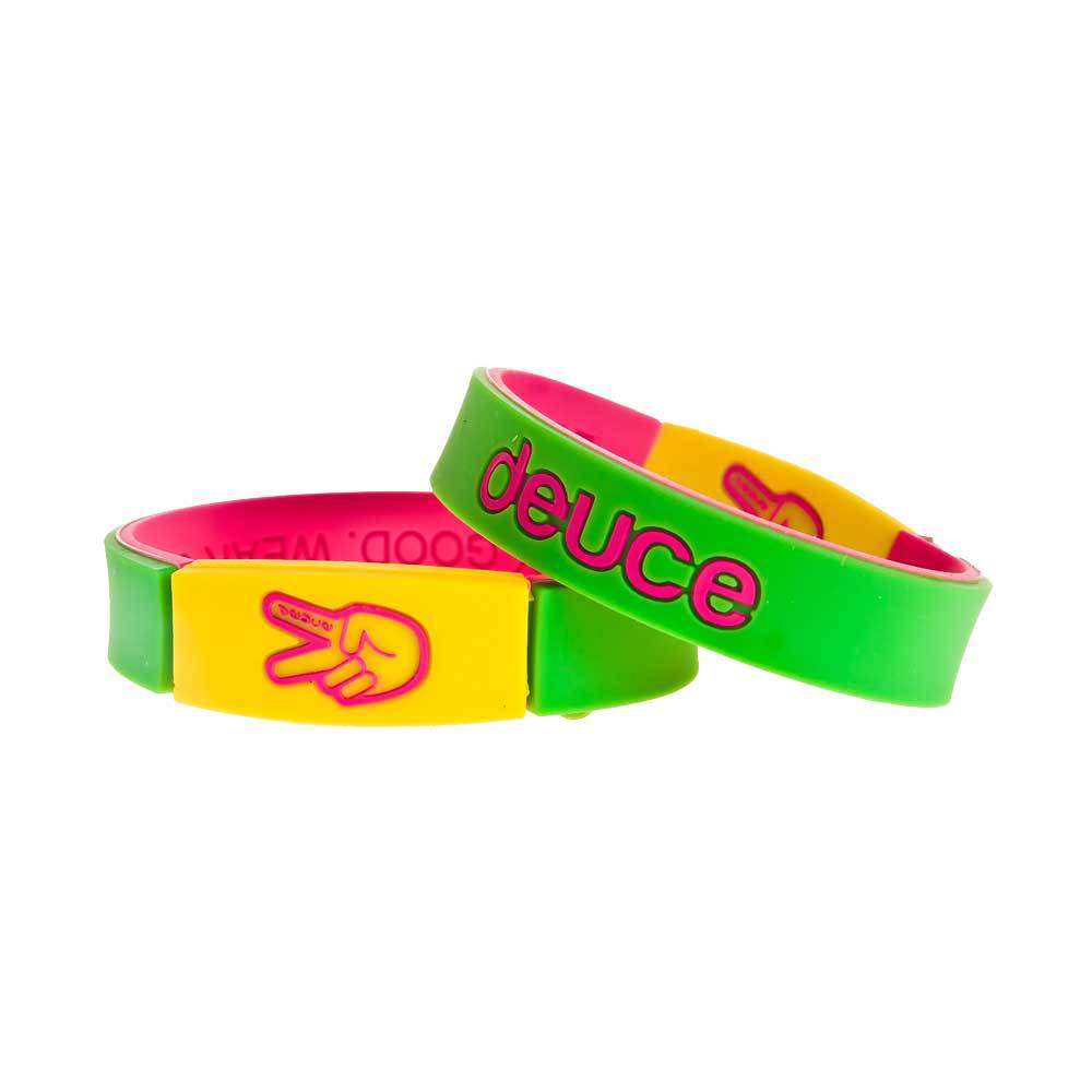 deuce手指手环欧文总决赛胜利手势潮牌腕带篮球训练硅胶运动腕带