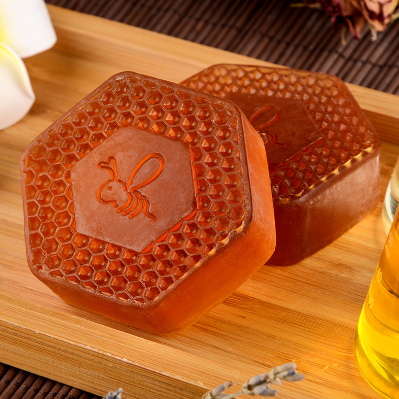 洗脸皂蜂蜜手工皂清爽洁面皂护肤滋润伴手礼香皂现货批发