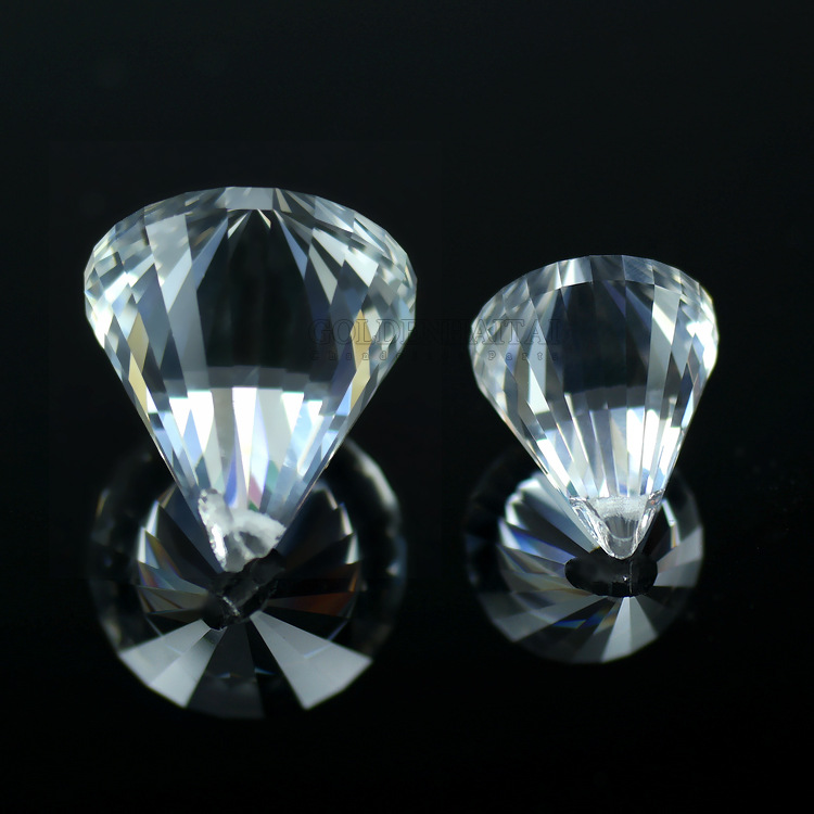 水晶钻石球 30.40mm水晶灯饰珠帘配件材料 挂件吊坠 海泰水晶9300