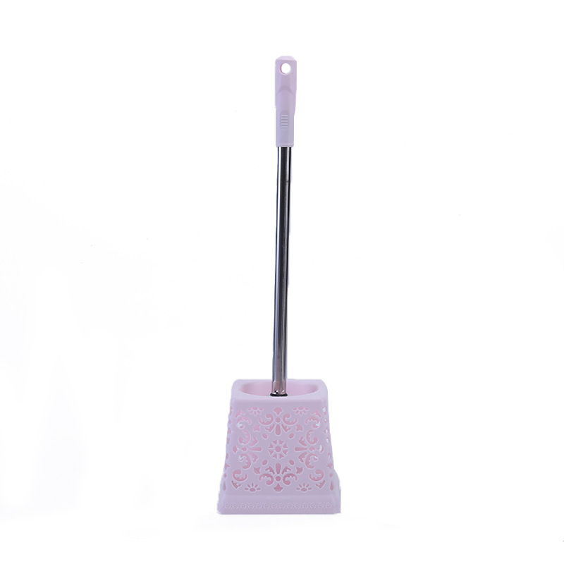 Household Toilet Brush Cleaning Supplies Bathroom Cleaning Supplies Long Handle Hollow Base Toilet Brush