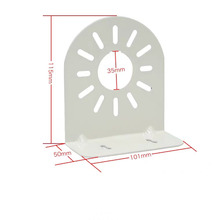 监控半球壁挂支架钢铁 2.5寸海康大华乔安摄像头机器通用监控支架