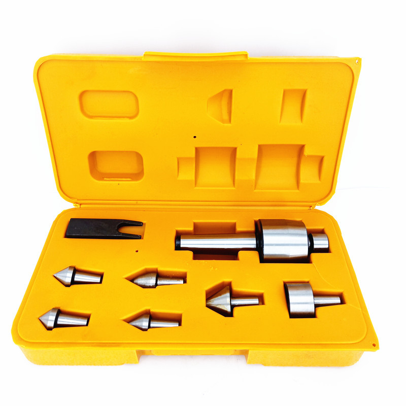 插入式回转顶尖 mt2-7pcs 回转顶针7件套 莫氏2 3 5 号可替换顶针