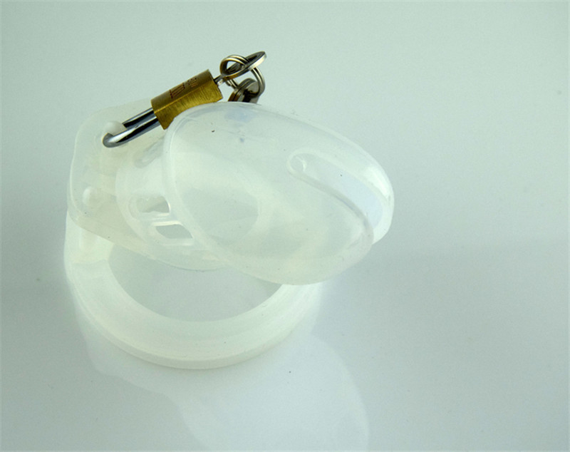 硅胶cb3000s另类玩具硅胶cb3000贞操装置男用短款软贞操锁cb6000