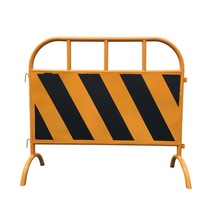 厂家供应 路施工市政铁马护栏道路移动隔离分流栏可定制重量版面