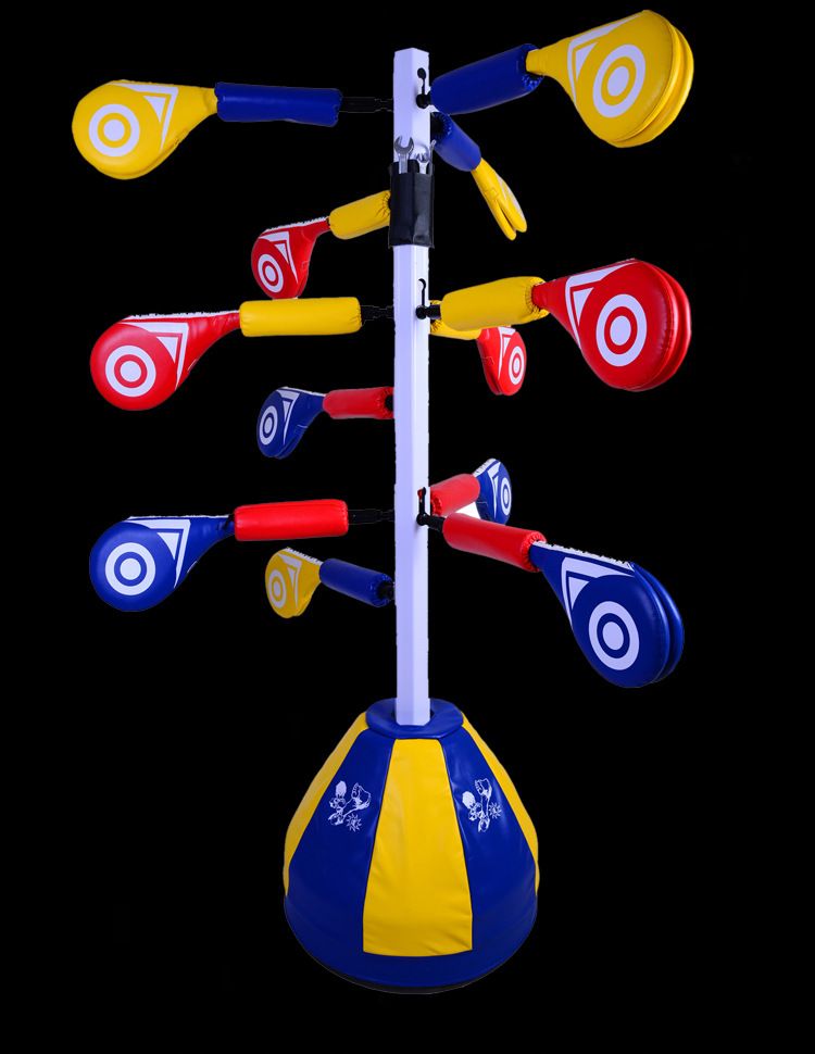 跆拳道脚靶训练靶 立式不倒翁拳击拳靶固定架跆拳道训练器材