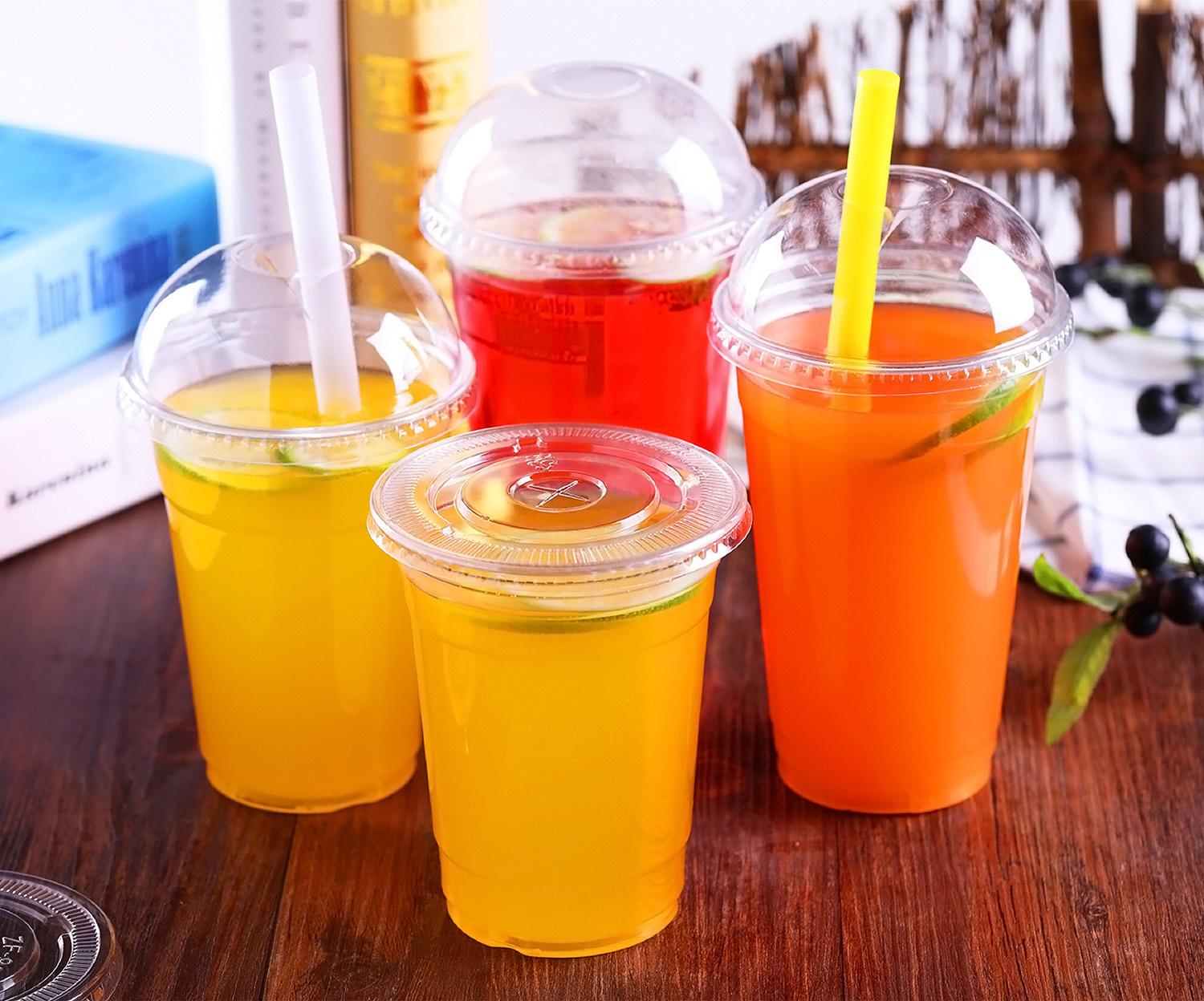 东莞塑料杯厂一次性塑料杯子定做奶茶饮料pp透明胶杯定制印刷logo