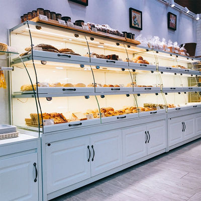 蛋糕面包展示柜蛋糕展示柜面包店玻璃柜台生日蛋糕展柜食品展示柜