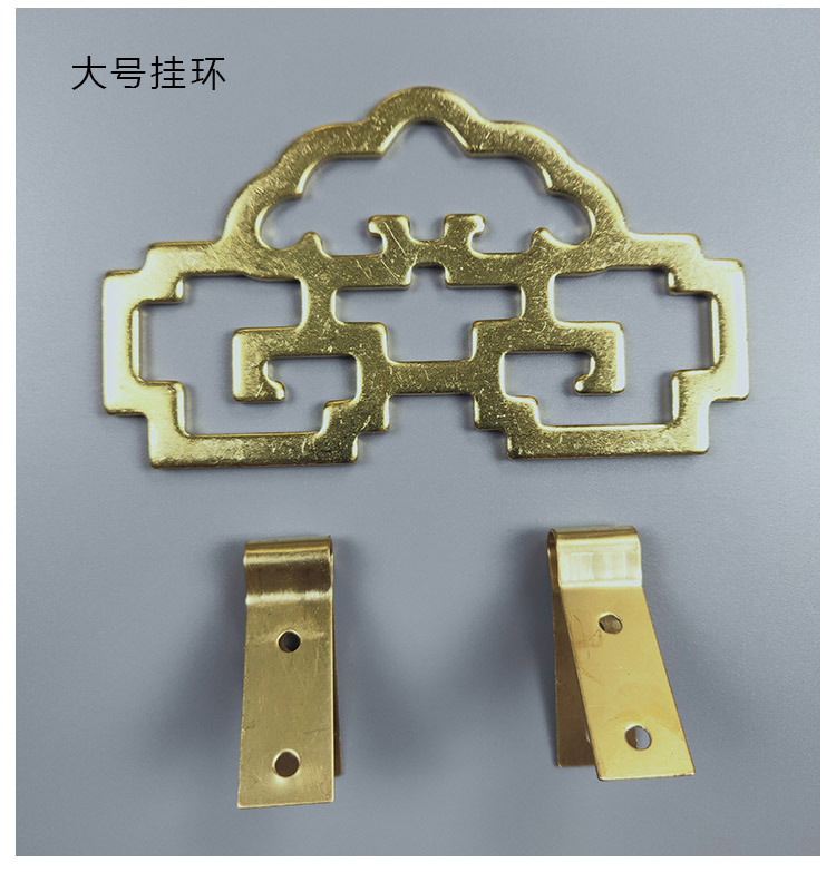 厂家直销纯铜挂环 挂画器画框配件字画厂家复古金属挂钩牌匾挂扣