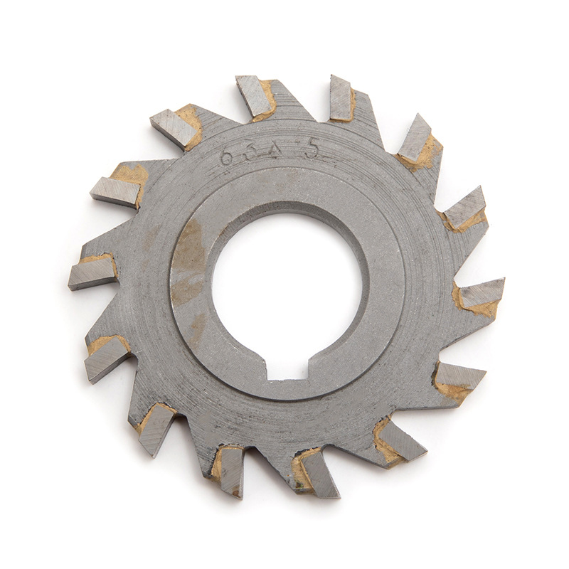 硬质合金三面刃铣刀 钨钢铣刀锯片96×12镶合金直齿铣刀片可定制