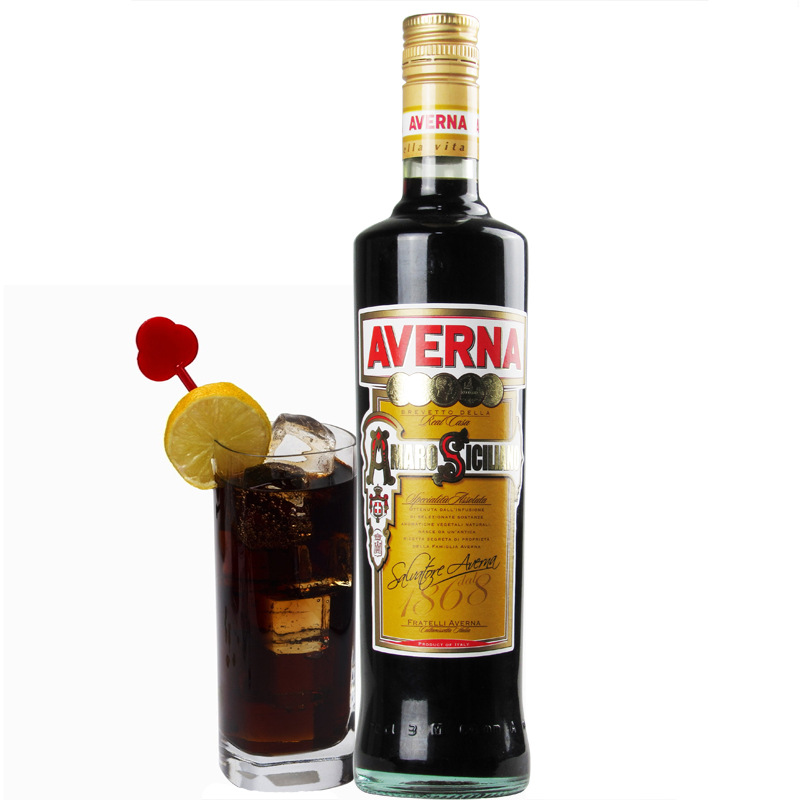 意大利雅凡娜利口酒 配制酒 averna amaro siciliano力娇酒1l装