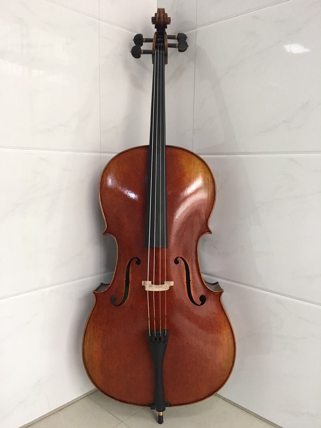 欧料大提琴实木纯手工专业级成人演奏儿童欧料独奏大提琴油性