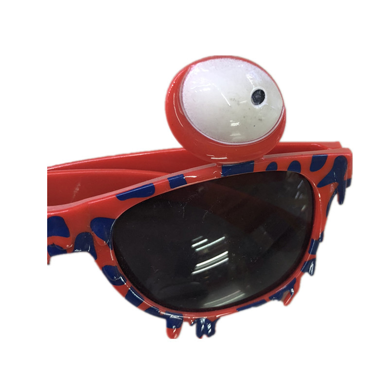 跨境万圣节整蛊搞怪弹簧眼镜愚人节搞笑化妆舞会眼球眼珠眼镜批发