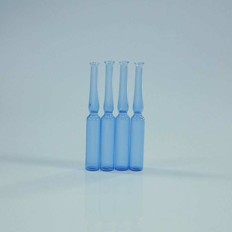 厂家销售 曲颈易折医用瓶 水针针剂瓶 1ml安瓿瓶易折环