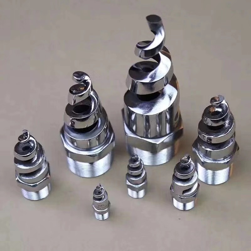 螺旋喷头304/306不锈钢螺旋喷头不锈钢螺旋喷嘴 雾化喷嘴除尘喷头