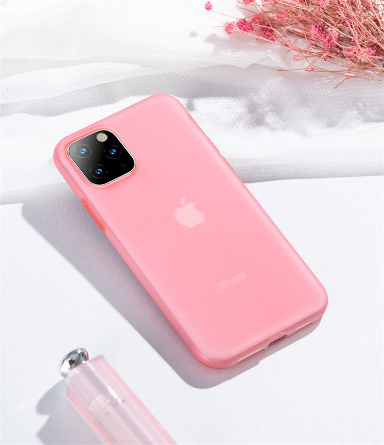 倍思 果冻液态硅胶壳适用iphone11pro手机壳防指纹超薄防摔手机壳