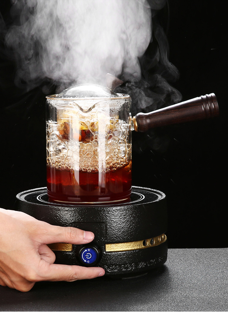 蒸汽煮茶器烧水泡茶陶瓷电陶炉家用煮茶炉日式小功率电热批发定制
