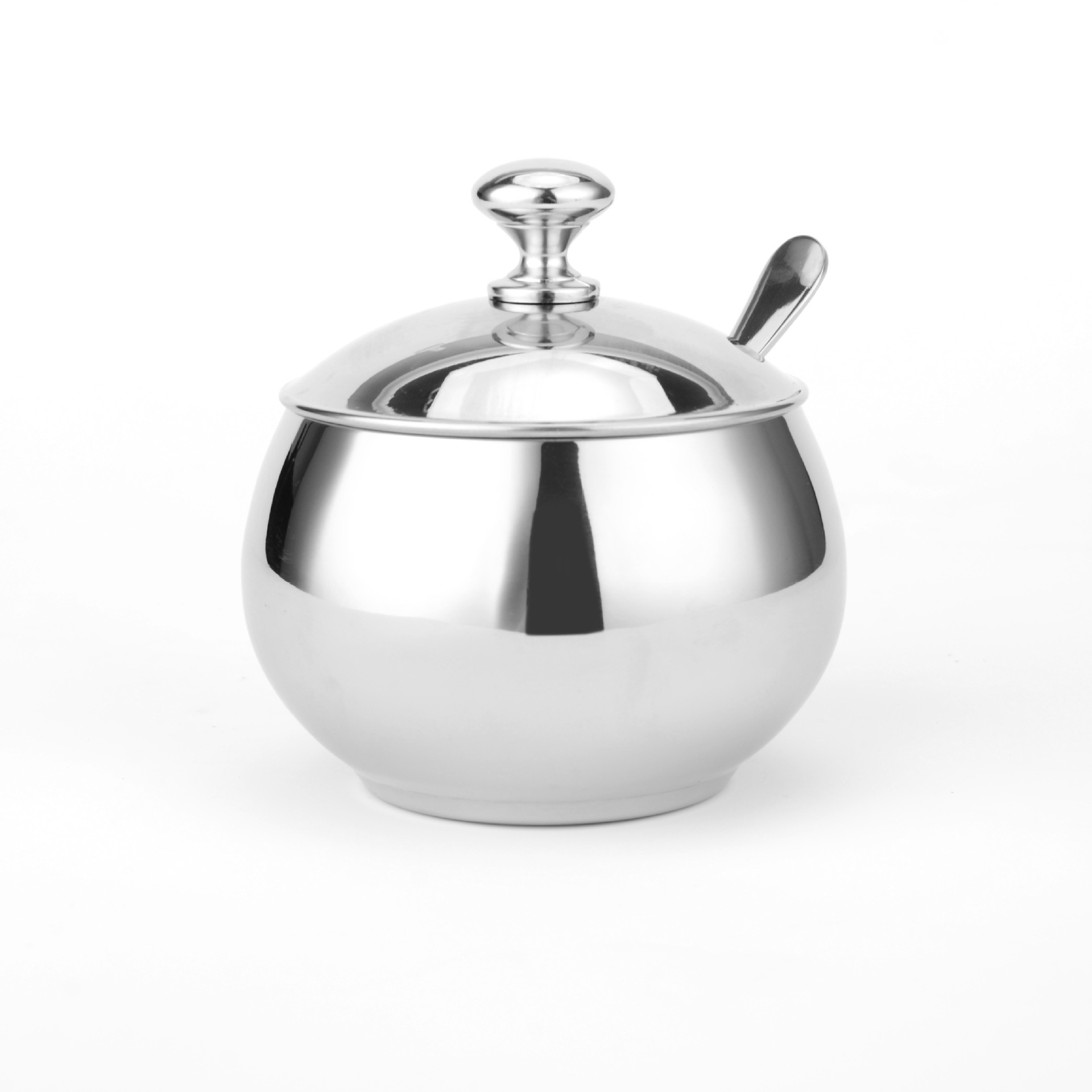 304不锈钢球形调味罐套装 厨房调料瓶罐 砂光/亮光调味瓶 调味罐