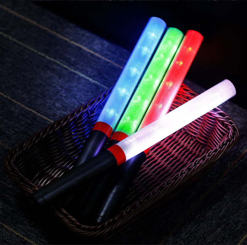 演唱会发光棒荧光棒场控变色led闪光棒 遥控发光棒粉丝应援荧光棒