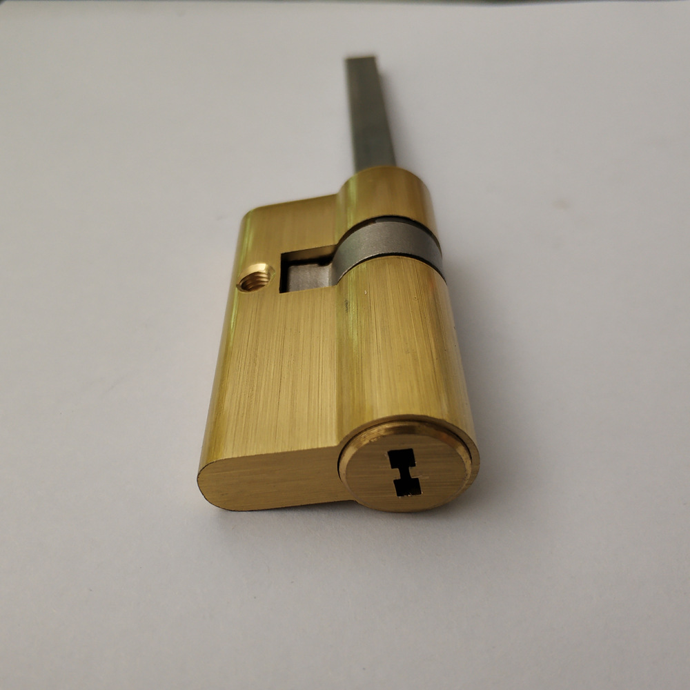 全自动指纹锁叶片锁芯 折叠锁芯 全铜锁芯 c级电子锁芯叶片