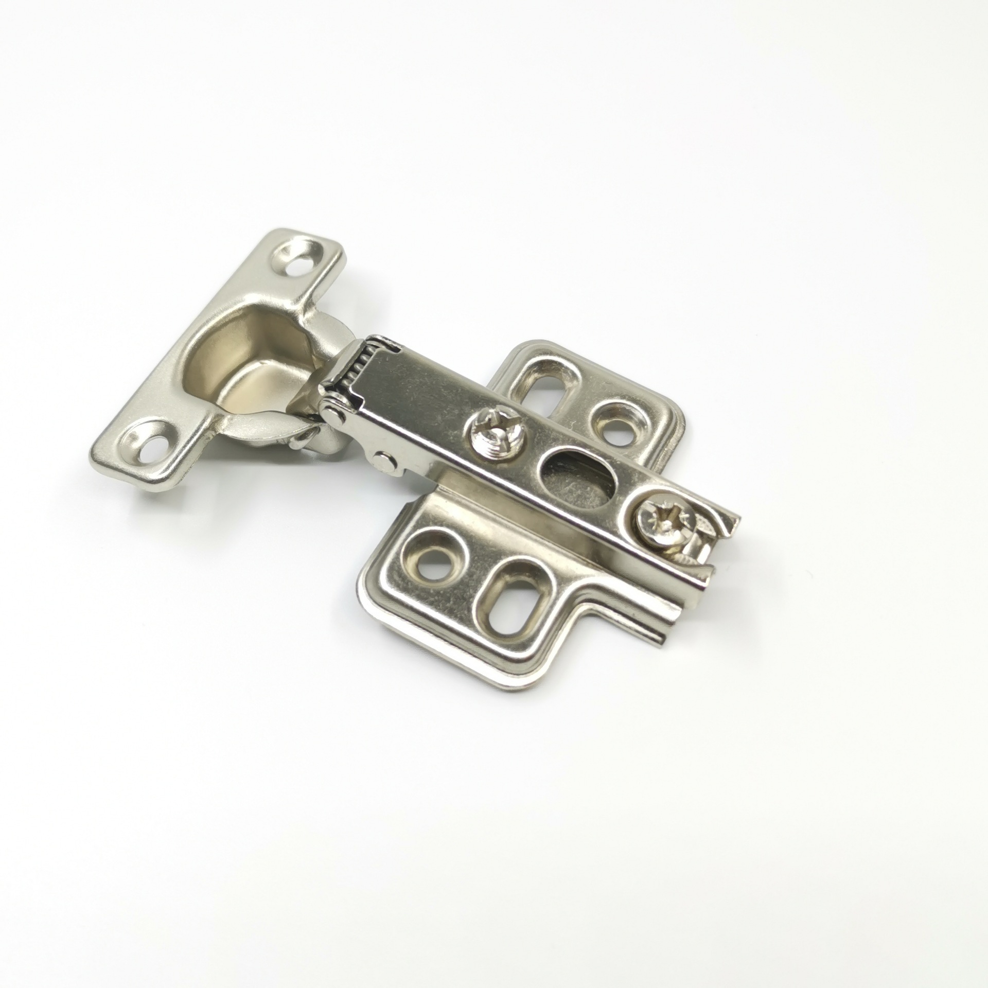 26杯一段力直臂四孔底座小铰链 小型迷你铰链 普通一段力铰链