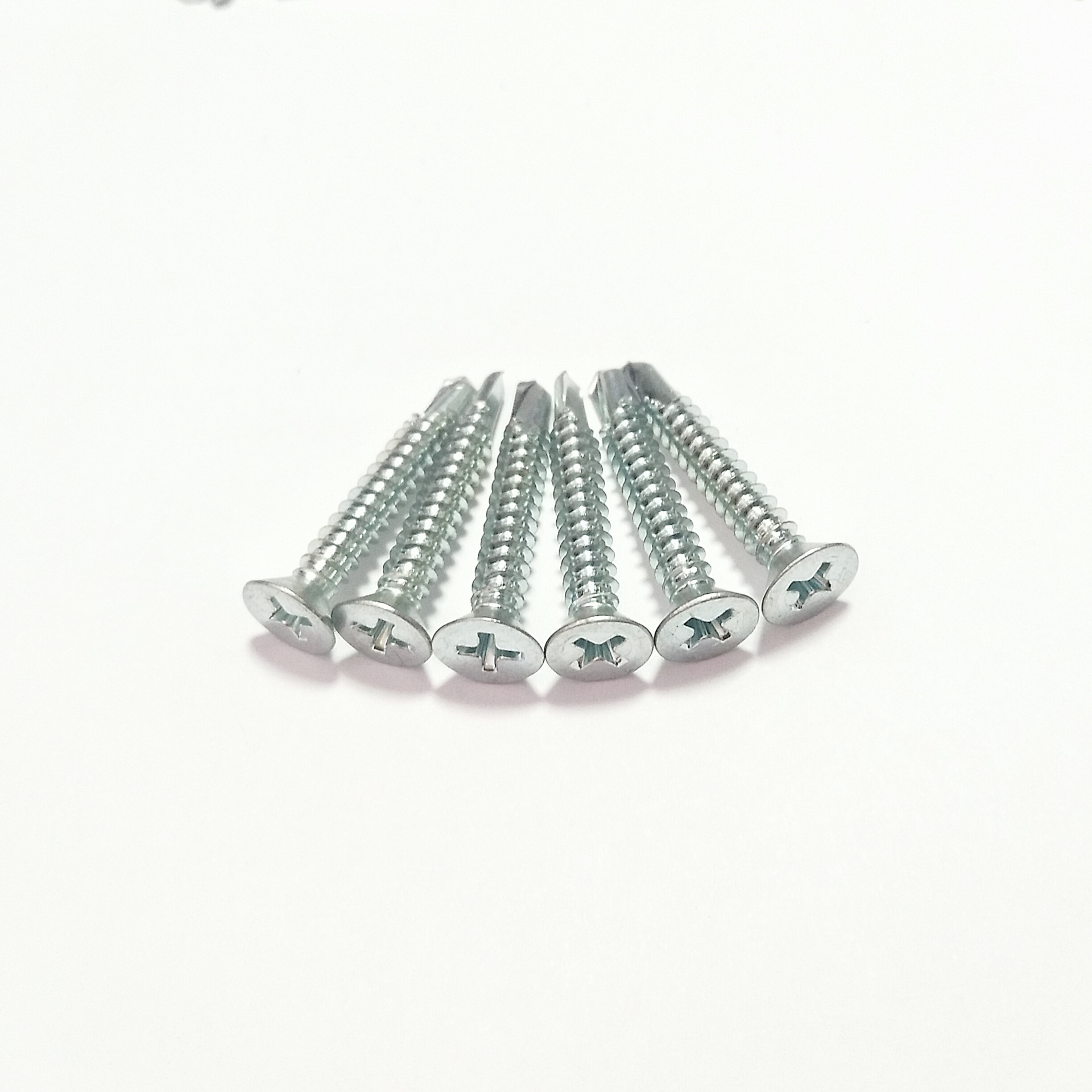 厂家生产 十字平头钻尾螺丝 10#沉头燕尾自攻螺丝 免费拿样