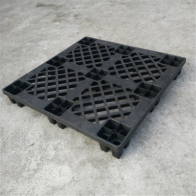 厂家直销黑色塑胶地托板 黑色塑胶栈板 防潮用塑胶地拍子