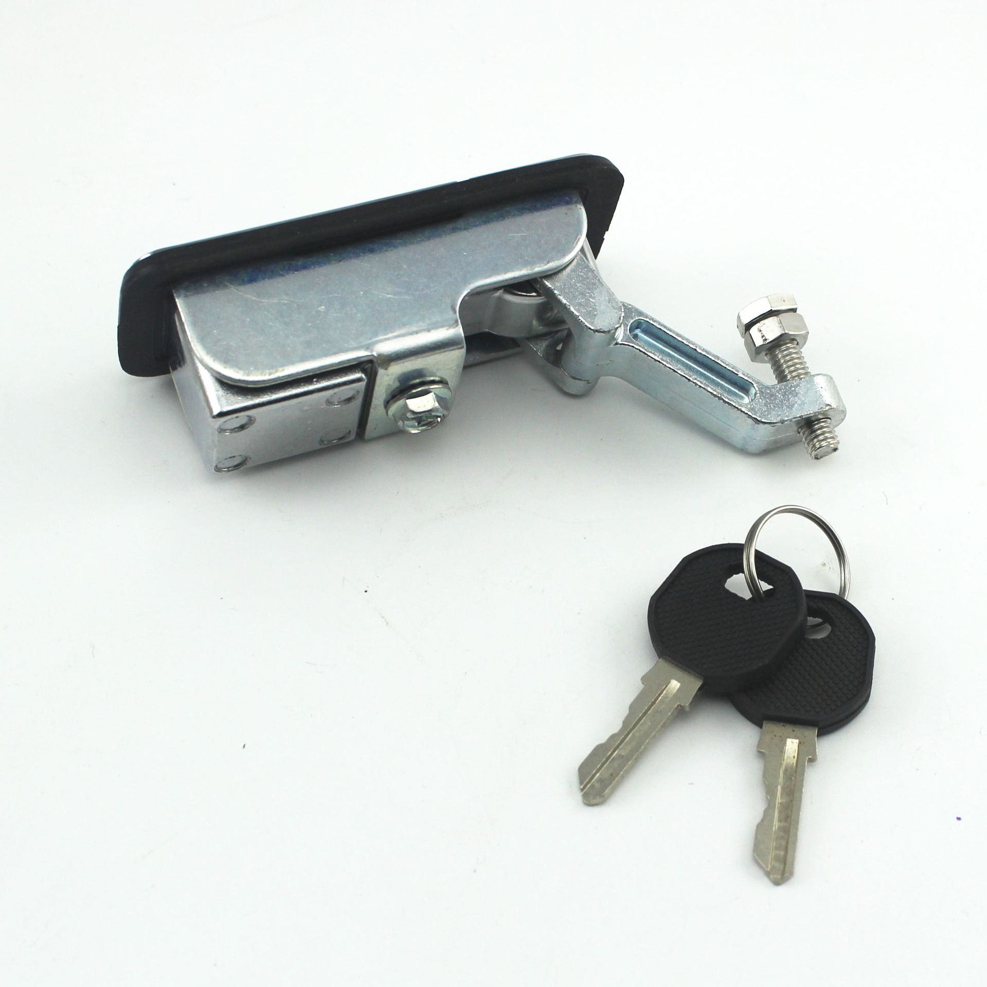 工具箱锁 机柜/汽车行李箱/压缩闩锁(带锁芯镀铬)/大巴侧门箱