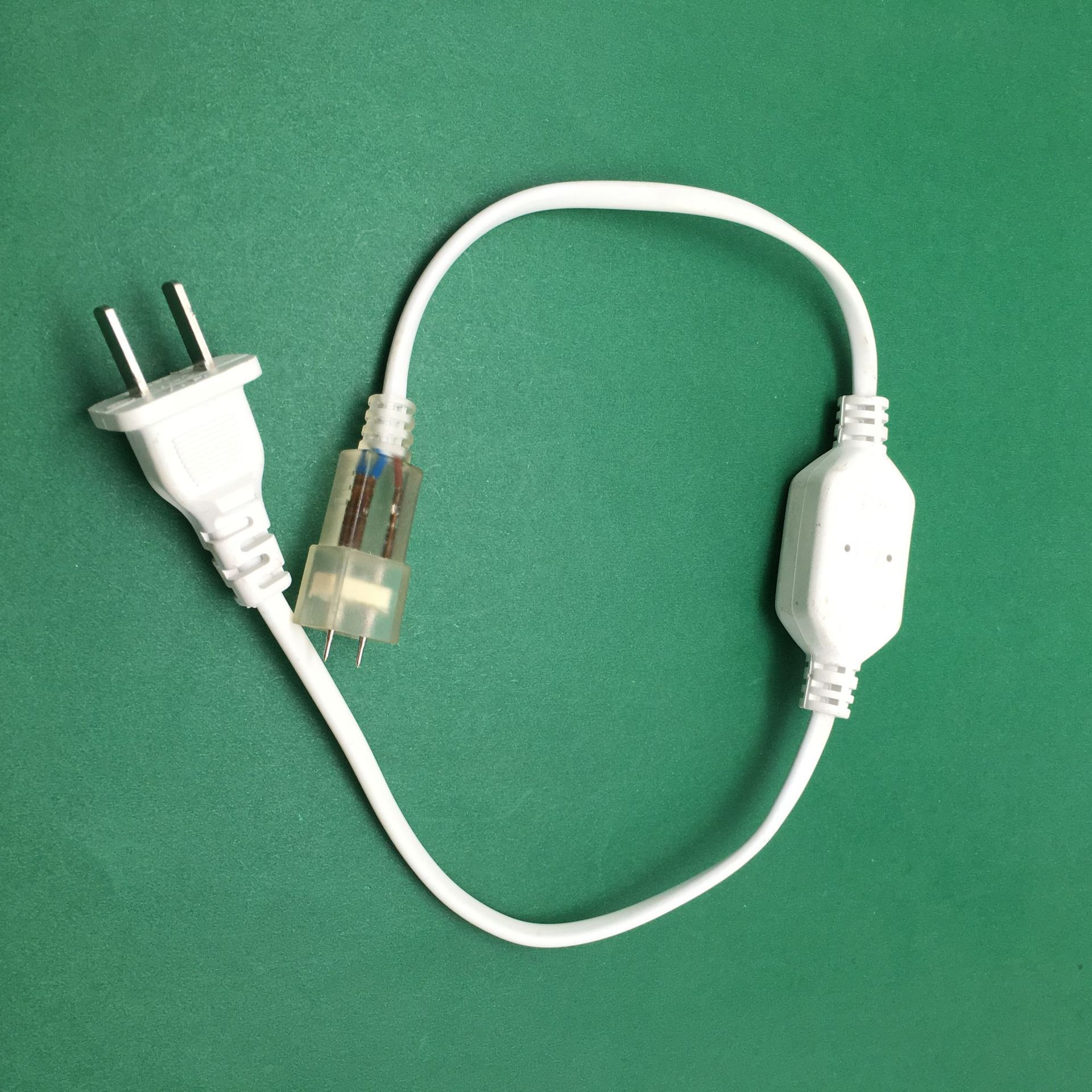 led电源线 灯带接头线5050/3528灯带配件 圆插头电源线