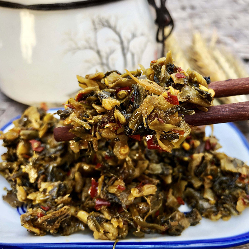 文武酱菜 外婆菜16.5斤/箱餐饮装湖北特产腌制菜配粥下饭佐餐烹饪