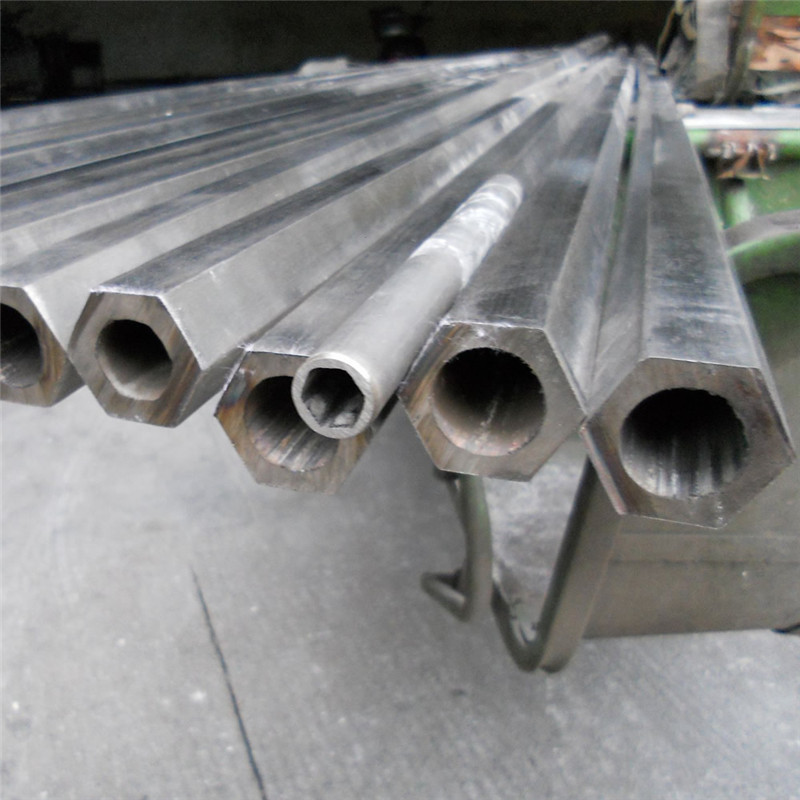 20#45#冷拔六角管 外六角内圆钢管 外圆内六角钢管 空心六角钢棒