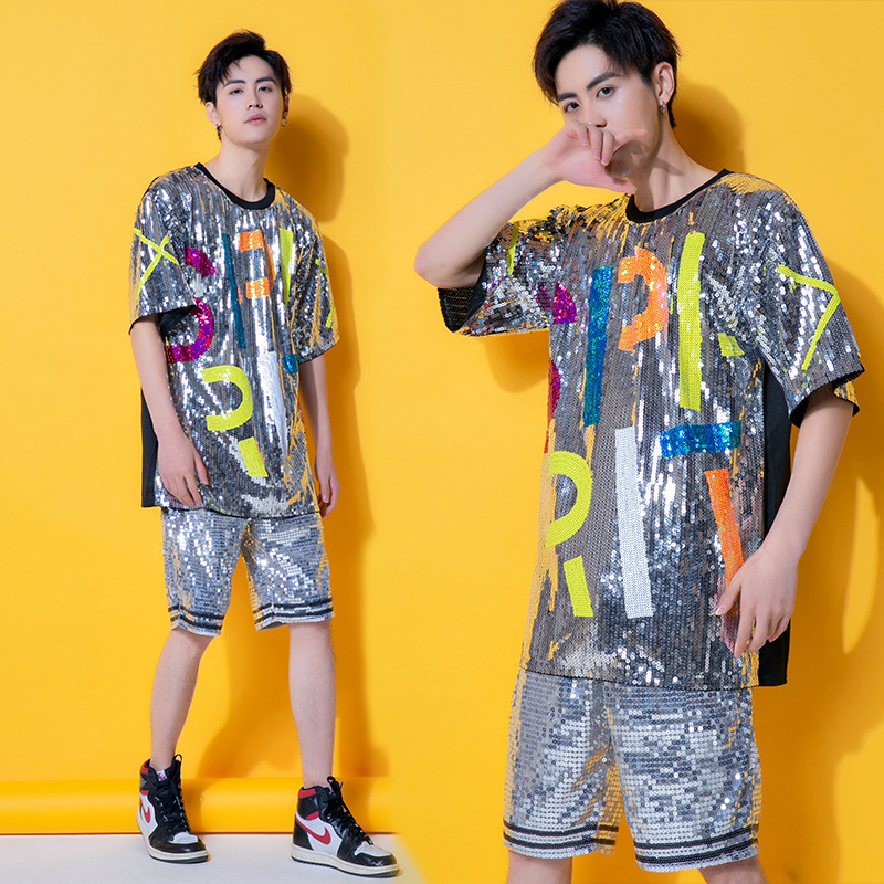 爵士服装男表演