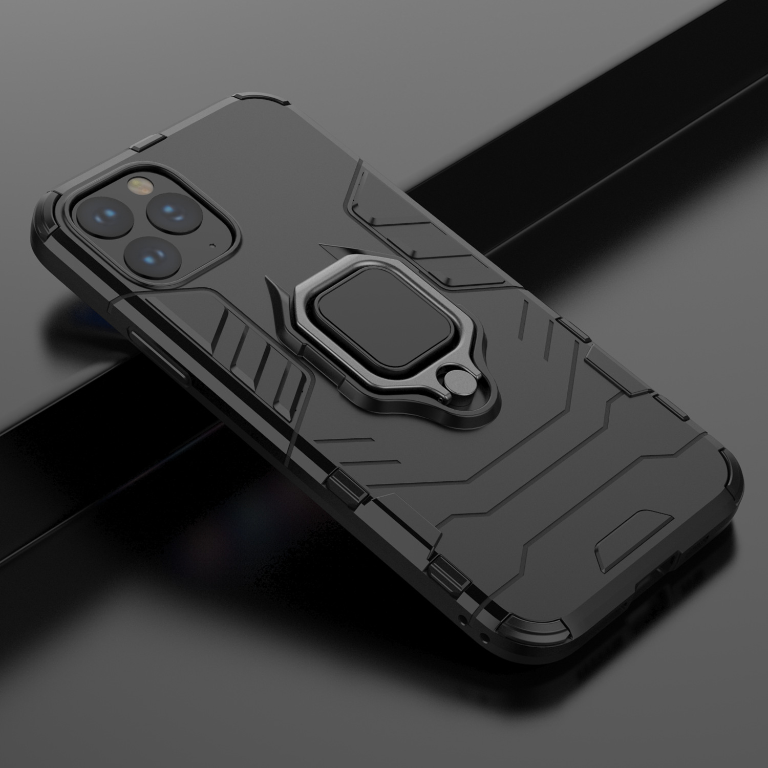 外贸跨境指环手机壳适用于iphone11pro车载支架防摔苹果11保护套