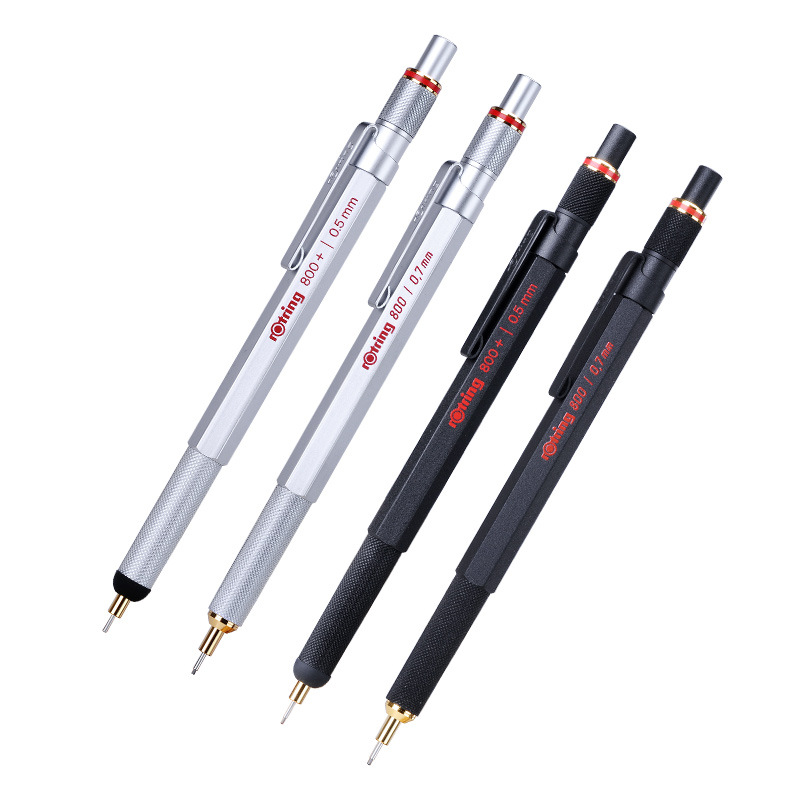 德国rotring红环800 pad学生制图绘图自动铅笔活动铅笔电容触控笔