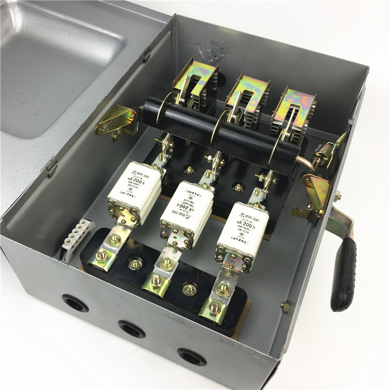防水封闭式隔离负荷开关hh10-400a/3低压负荷铁壳开关hh10-400a