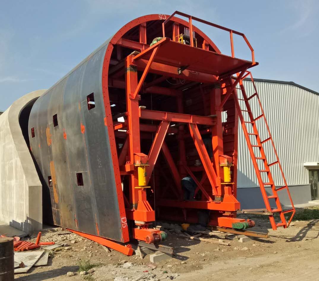 洛阳制造sgs,ce认证全自动液压单线铁路隧道衬砌台车