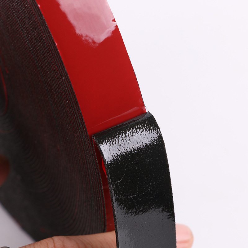 2*20米黑色海绵汽车泡棉 粘门牌汽车泡棉胶带 pe泡棉双面胶2公分-阿里