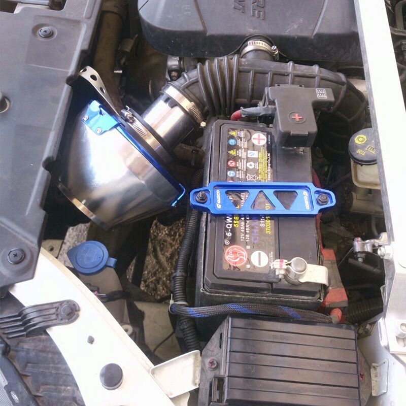 汽车用品汽车改装电池电瓶支架汽车电池固定支架铝合金电瓶电池架