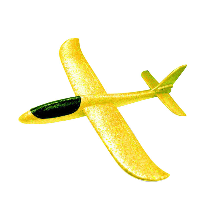 48cm Upgraded Ultra-Light Hand Throwing Model Aircraft Bubble Plane Children Throwing Glider Outdoor Parent-Child Toy Model