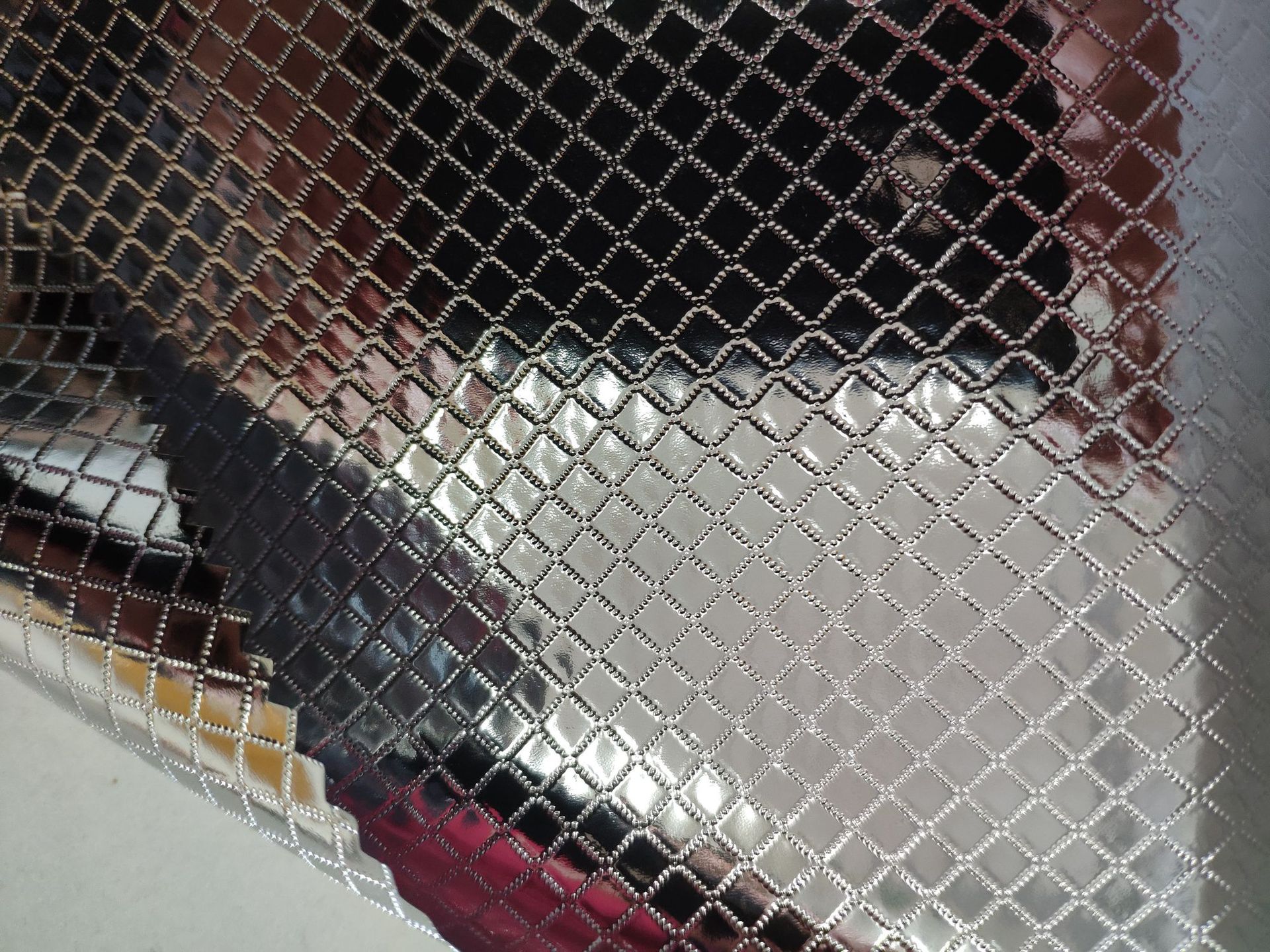 厂家直销 现货供应 pvc保温膜铝箔 大方格 冰袋材料