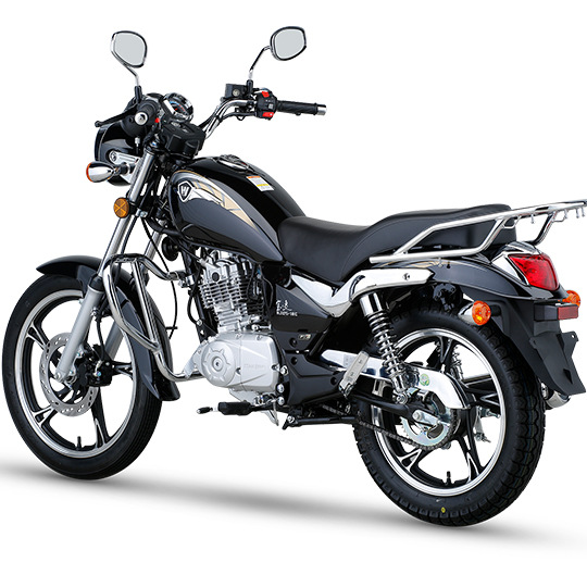 国四电喷江门大长江豪爵牌宝逸hj125-18c链条机燃油摩托车125cc